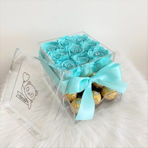 Preserved Roses One Color / Acrylic Box